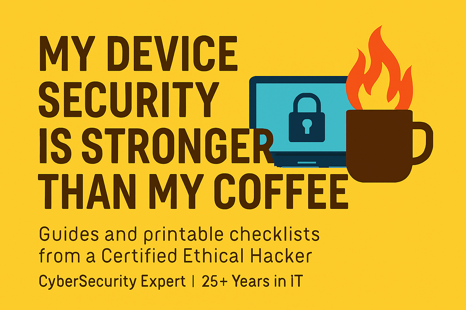 My device security is stronger than my coffee